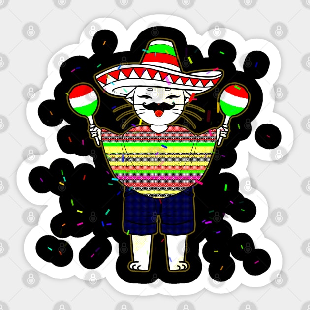 Cinco de mayo Sticker by L’étoile stéllaire